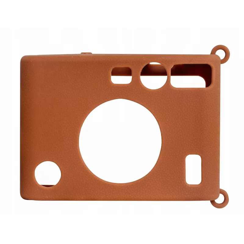 LOVEINSTANT Silicone Protective Case for Fujifilm Instax Mini Evo - Brown