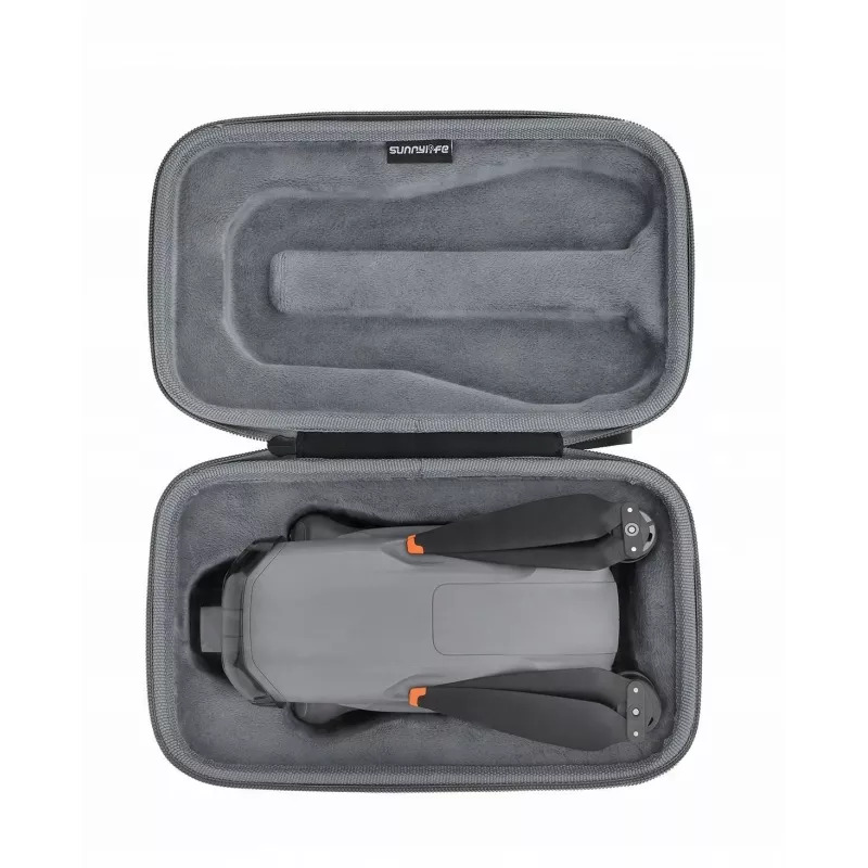 SUNNYLIFE Hard Shell Carrying Case, skirta DJI Air 3 / Air 3S dronui, juoda