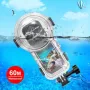 PULUZ vandeniui atsparus korpusas iki 60 m, skirtas Insta360 X5 / X 5 / Pu756t