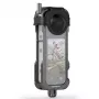 PULUZ Frame Mount Protective Case su 2x Cold Shoe laikikliais ir objektyvo dangteliu, skirta Insta360 X4 (PU981B)