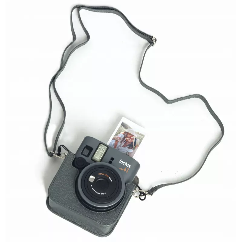 LOVEINSTANT apsauginis dėklas, skirtas Fujifilm Instax Mini 41 fotoaparatui – pilkas