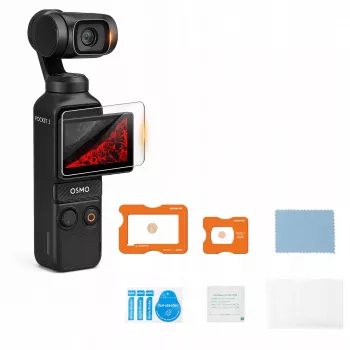 SUNNYLIFE Screen & Lens Protector Set with AR Coating for DJI Osmo Pocket 3 - Grūdintas Stiklas 9H