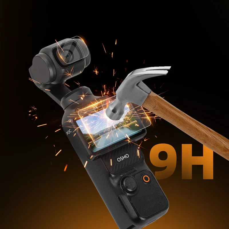 SUNNYLIFE Screen & Lens Protector Set with AR Coating for DJI Osmo Pocket 3 - Grūdintas Stiklas 9H