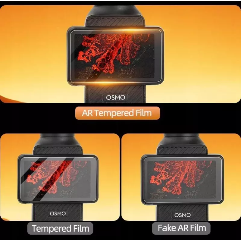 SUNNYLIFE Screen & Lens Protector Set with AR Coating for DJI Osmo Pocket 3 - Grūdintas Stiklas 9H