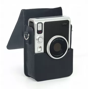 LOVEINSTANT Dėklas / Apsauginis maišelis Fujifilm Instax Mini Evo, juodas / vertikalus