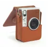 LOVEINSTANT Apsauginis Dėklas Fujifilm Instax Mini Evo – Ruda (Vertikalus)