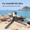 PULUZ Frame Mount Protective Case for Insta360 GO Ultra, 1/4 inch Tripod Mount, Black