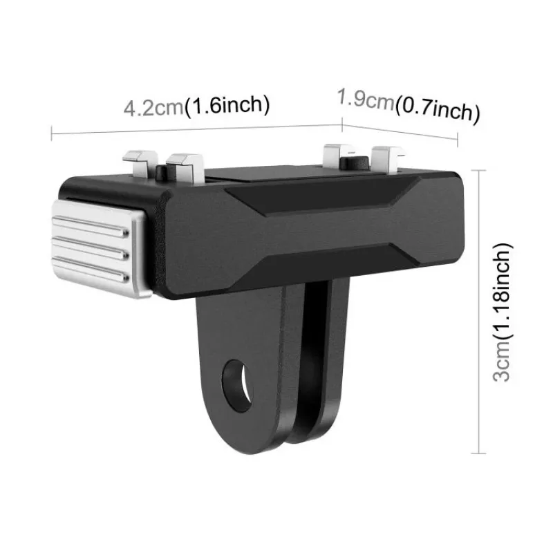 PULUZ Magnetic Quick Release Mount, skirtas Insta360 X5 / X4 Air / Ace Pro 2 / PU771B