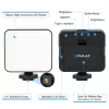 PULUZ LED vaizdo šviesos šaltinis 100 LED 5W Bi-Color 2900-6500K USB-C 1/4 inch sraigtinis laikiklis kamerai/telefonui PU4141B