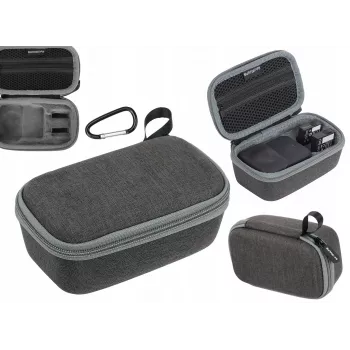 SUNNYLIFE Mini Hard Shell Carrying Case for DJI Osmo Pocket 1 & 2 and Batteries - Black