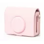 LOVEINSTANT apsauginis dėklas Fujifilm Instax Mini Evo - rožinis / horizontalus