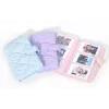 LOVEINSTANT nuotraukų albumas 108 nuotraukoms, suderinamas su Fujifilm Instax Mini 12 40 11 9 8 7 Evo LiPlay Link, violetinis, dygsniuotas