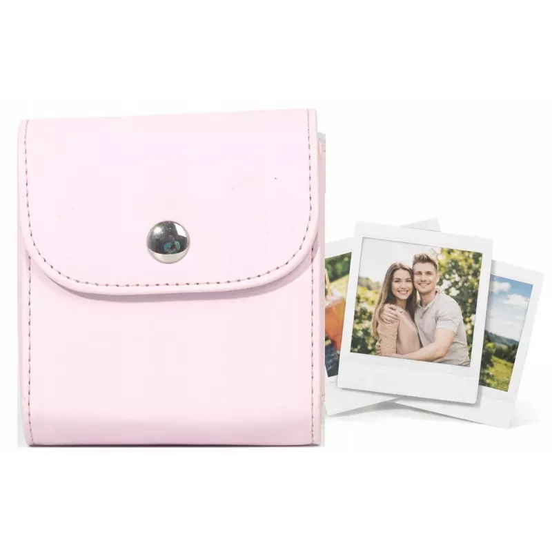 LOVEINSTANT fotoalbum, skirtas Fujifilm Instax Square SQ1 SQ6 SQ10 SQ20 - rožinis