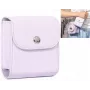 LOVEINSTANT fotoalbumų dėklas, skirtas Fujifilm Instax Square ir Mini nuotraukoms – violetinis, 64 nuotraukos