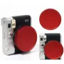 LOVEINSTANT Apsauginis objektyvo dangtelis, skirtas Fujifilm Instax Mini 90 – raudonas