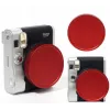 LOVEINSTANT Apsauginis objektyvo dangtelis, skirtas Fujifilm Instax Mini 90 – raudonas