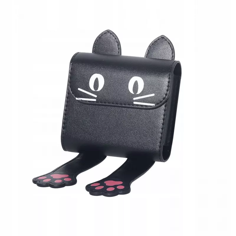 „Loveinstant“ dėklas „Instax Square Mini“ nuotraukoms, tinka „Fuji SQ1 SQ6 99 41 40 12 11“, juodas katinas