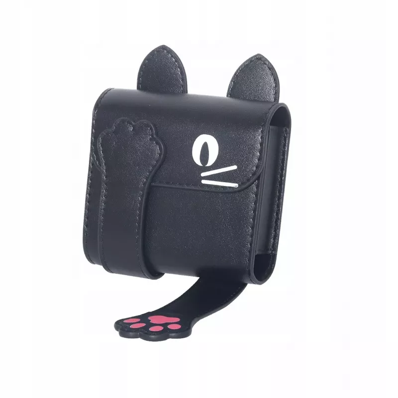 „Loveinstant“ dėklas „Instax Square Mini“ nuotraukoms, tinka „Fuji SQ1 SQ6 99 41 40 12 11“, juodas katinas