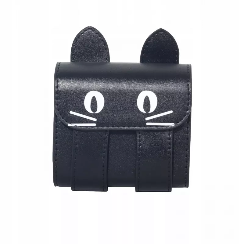 „Loveinstant“ dėklas „Instax Square Mini“ nuotraukoms, tinka „Fuji SQ1 SQ6 99 41 40 12 11“, juodas katinas
