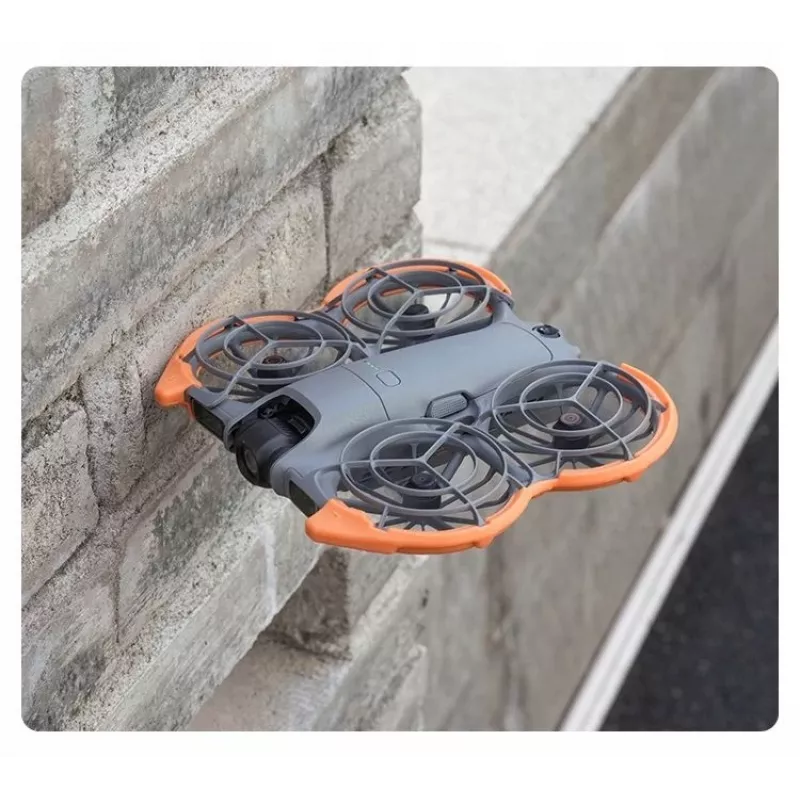 SUNNYLIFE Propelerių apsauga, tinkanti DJI Neo 2 dronui – oranžinė (4 vnt.)