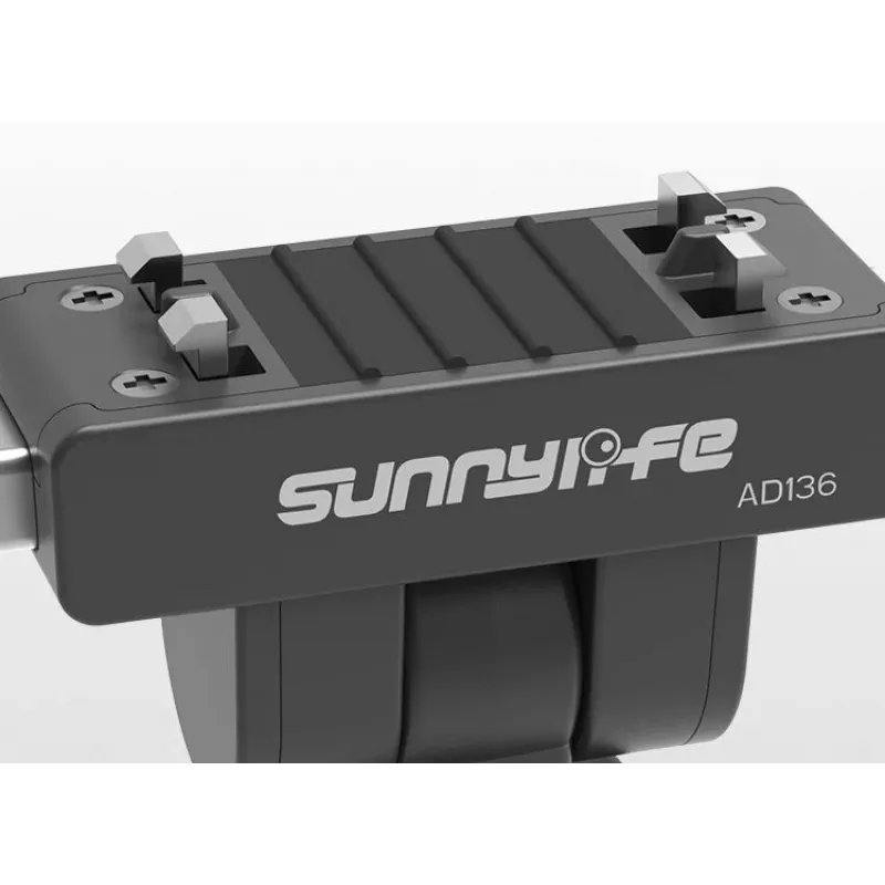 SUNNYLIFE Magnetic Quick Release Mount su 1/4 colio sraigtu, skirtas Insta360 X4, X3, Ace Pro ir kt. - juoda (AD136-D)