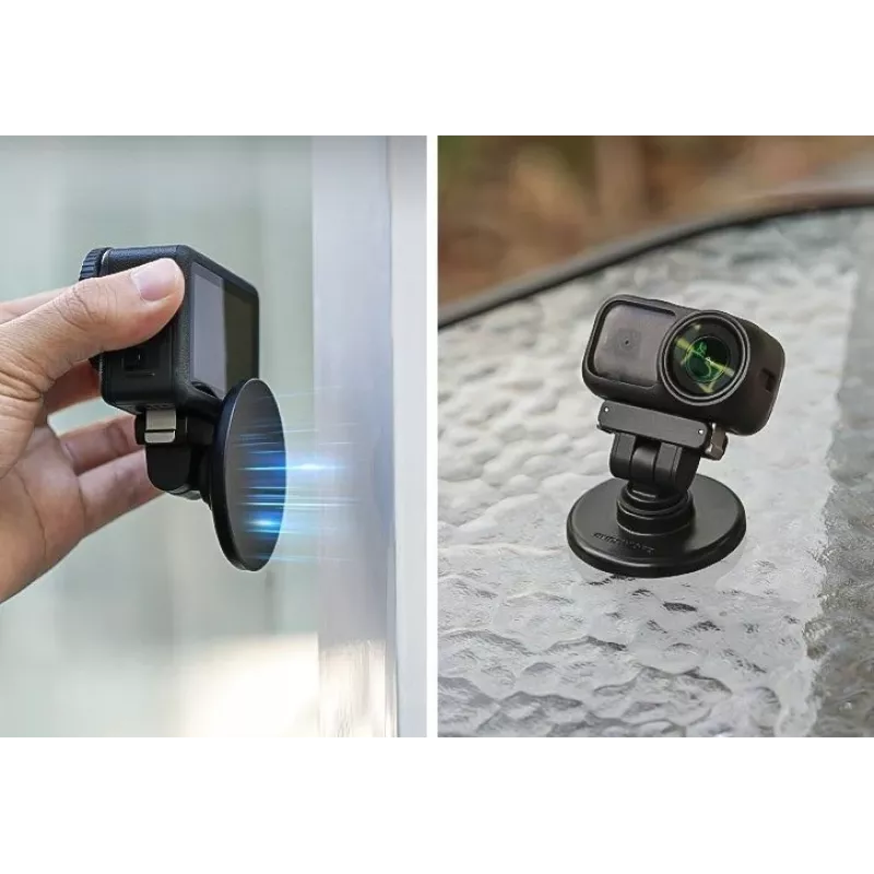 SUNNYLIFE Quick Release Mount 1/4 inch su magnetiniu pagrindu, skirtas DJI Osmo Nano / DJI Action 6 / DZ-141-D