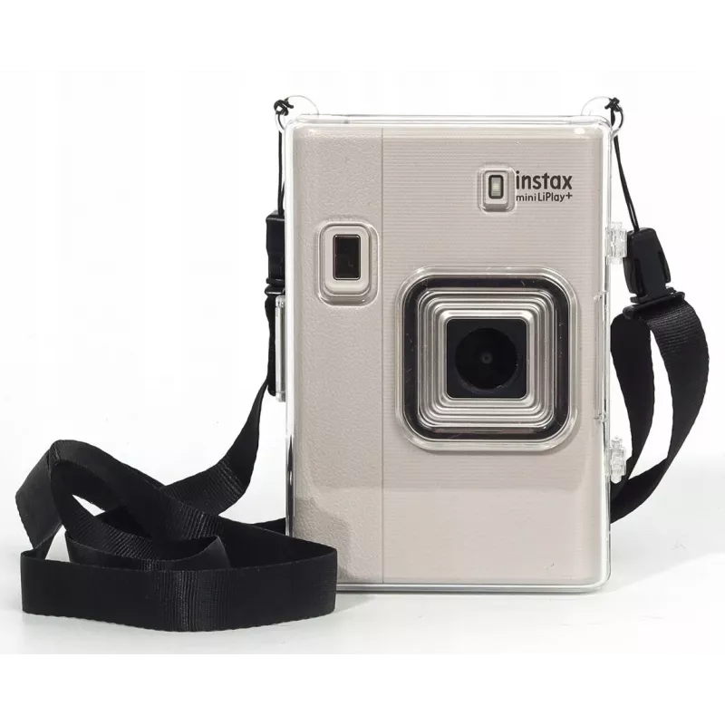 LOVEINSTANT Case and Photo Album for Fujifilm Instax Mini LiPlay - Black