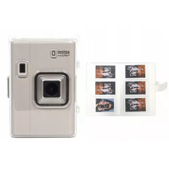 LOVEINSTANT Dėklas ir fotoalbumas, skirtas Fuji Instax Mini LiPlay – juoda