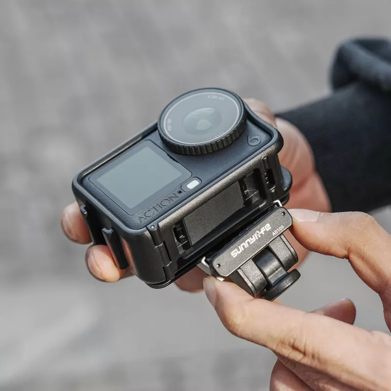 SUNNYLIFE Frame Mount + Sun Hood, skirtas DJI Osmo Action 6 / OA6-BK143-D