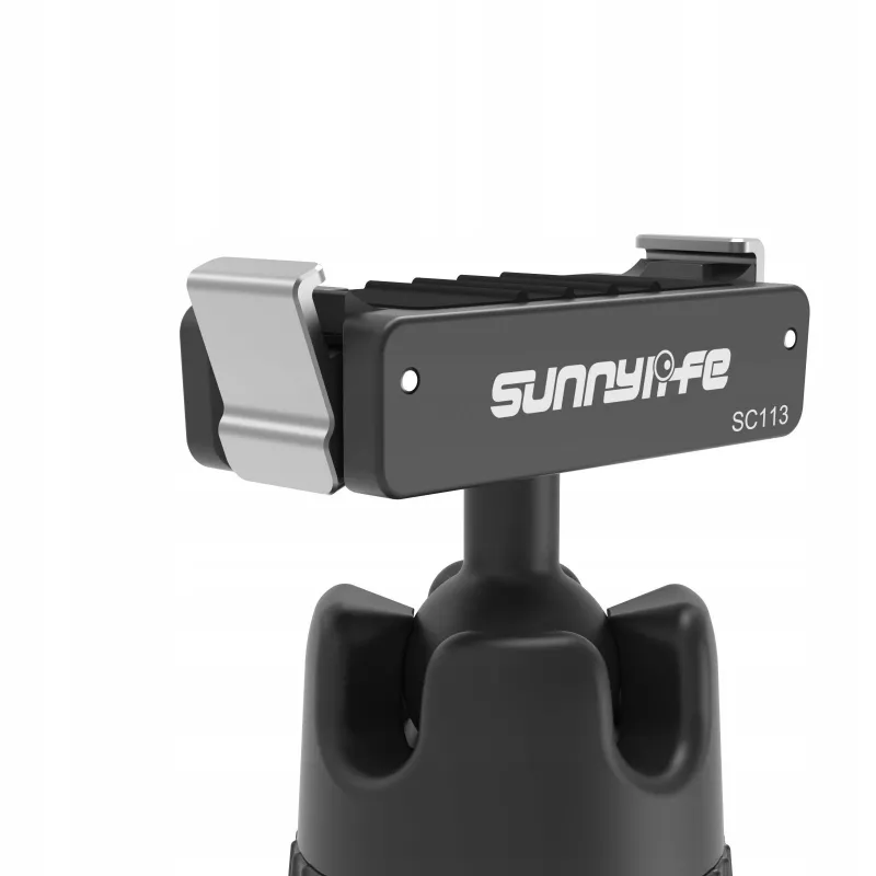 SUNNYLIFE Siurbimo puodelio laikiklis su greito atleidimo 1/4 inch magnetiniu pagrindu, skirtas DJI Osmo Nano Action 6 / ON-SC113-D