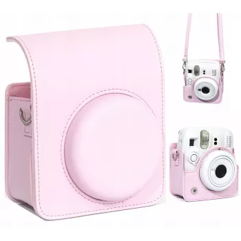 LOVEINSTANT Apsauginis dėklas Fujifilm Instax Mini 13 - Rožinis