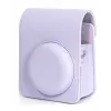 LOVEINSTANT fotoaparato dėklas ir nuotraukų albumo rinkinys, skirtas Fujifilm Instax Mini 13 – violetinis