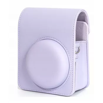 LOVEINSTANT fotoaparato dėklas ir nuotraukų albumo rinkinys, skirtas Fujifilm Instax Mini 13 – violetinis