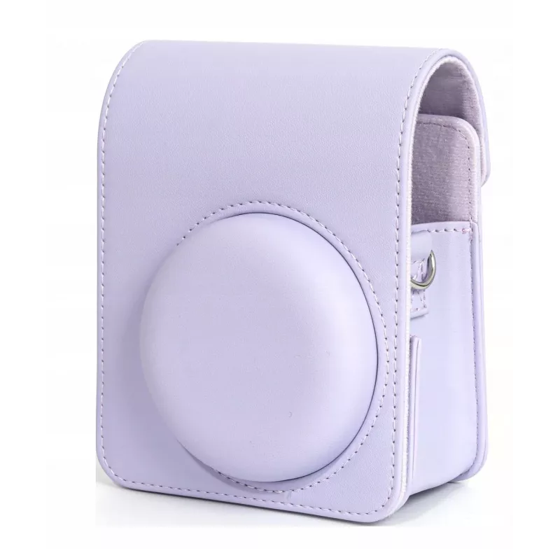 LOVEINSTANT fotoaparato dėklas ir nuotraukų albumo rinkinys, skirtas Fujifilm Instax Mini 13 – violetinis