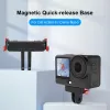PULUZ Magnetic Quick Release Mount Adapter, skirtas DJI Osmo Action 6 / Nano / GoPro laikikliams PU1070B