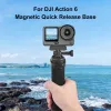 PULUZ Magnetinis greito atjungimo laikiklis su GoPro laikikliu, skirtas DJI Osmo Action 6 / Nano / Puluz / PU1079B