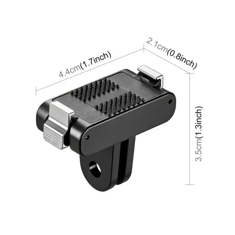 PULUZ Magnetinis greito atjungimo laikiklis su GoPro laikikliu, skirtas DJI Osmo Action 6 / Nano / Puluz / PU1079B