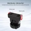 PULUZ PU1071B magnetinis greito atleidimo laikiklis su 1/4 ir ISO jungtimis, skirtas DJI Osmo Action 6 / Nano