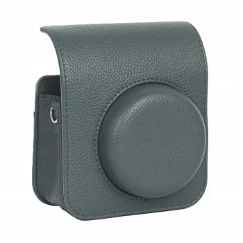LOVEINSTANT Camera Case & Photo Album Set, Fujifilm Instax Mini 41, Grey, talpina 96 nuotraukų