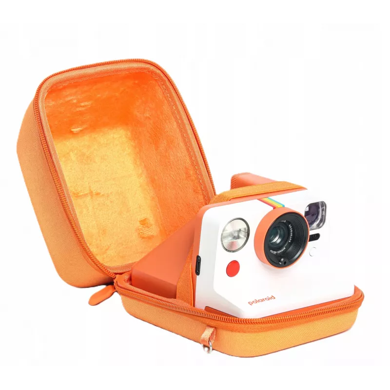 LOVEINSTANT Protective Carrying Case for Polaroid Now, Now+, Onestep+, VF 2 - Orange