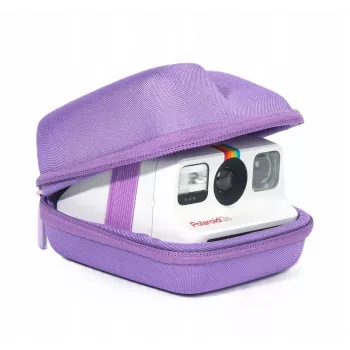 LOVEINSTANT Hard EVA Camera Case for Polaroid Go - Violetinė