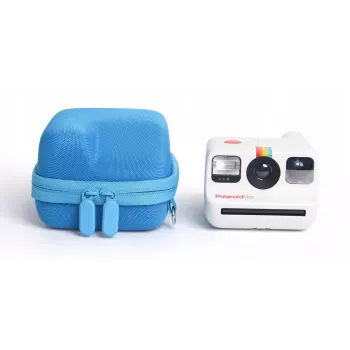 LOVEINSTANT Hard Shell Protective Case, skirta Polaroid Go momentinei kamerai - mėlyna