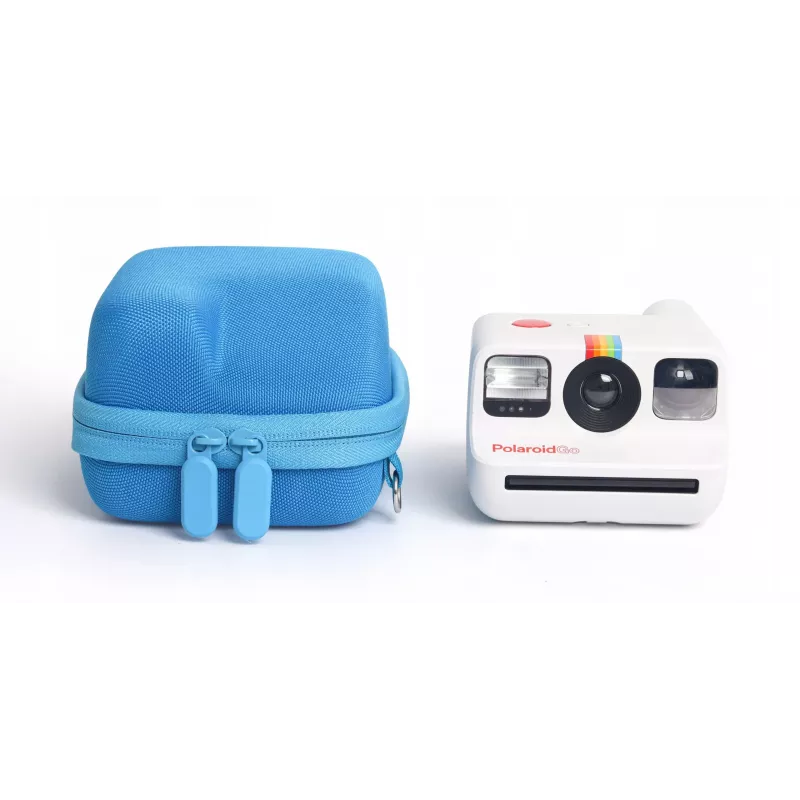 LOVEINSTANT Hard Shell Protective Case, skirta Polaroid Go momentinei kamerai - mėlyna