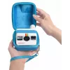 LOVEINSTANT Hard Shell Protective Case, skirta Polaroid Go momentinei kamerai - mėlyna