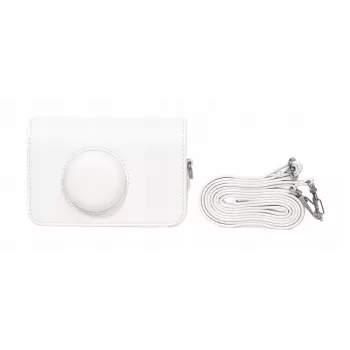 LOVEINSTANT Camera Case Pouch, skirtas Kodak Ektar H35 / H35N / Ultra F9, baltas