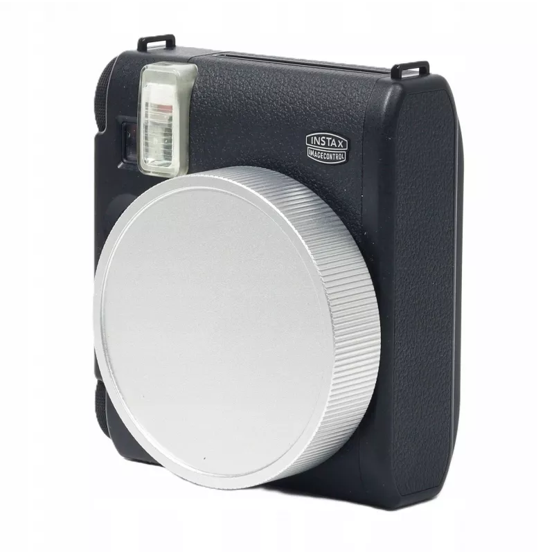 LOVEINSTANT apsauginis objektyvo dangtelis, skirtas Fujifilm Instax Mini 99 fotoaparatui – sidabrinis