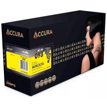 ACCURA suderinamas tonerio kasetės pakaitalas, skirta Konica Minolta TNP-93K (AE1Y151) – juoda, standartinė išeiga, 1 vnt.
