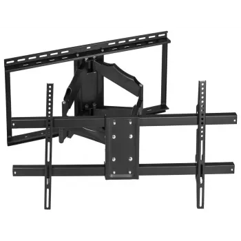 KINGMOUNT KG-1028 pasukamas ir pakreipiamas televizoriaus sieninis laikiklis 42-100 colių ekranams, VESA nuo 200x100 iki 800x400, iki 45,5 kg