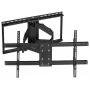 KINGMOUNT KG-1028 pasukamas ir pakreipiamas televizoriaus sieninis laikiklis 42-100 colių ekranams, VESA nuo 200x100 iki 800x400, iki 45,5 kg