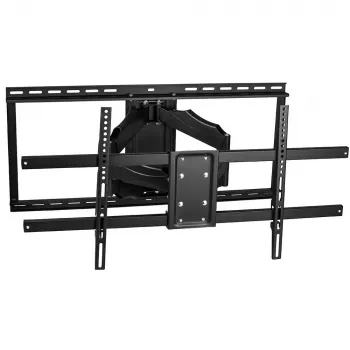 KINGMOUNT KG-1028 pasukamas ir pakreipiamas televizoriaus sieninis laikiklis 42-100 colių ekranams, VESA nuo 200x100 iki 800x400, iki 45,5 kg